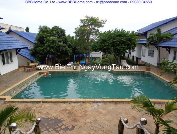 Cho thuê biệt thự, villa, nhà phố, căn hộ homestay Vũng Tàu