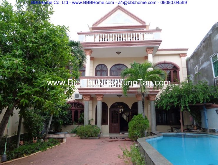 Cho thuê biệt thự, villa, nhà phố, căn hộ homestay Vũng Tàu