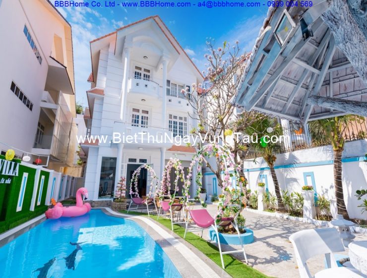 Cho thuê biệt thự, villa, nhà phố, căn hộ homestay Vũng Tàu