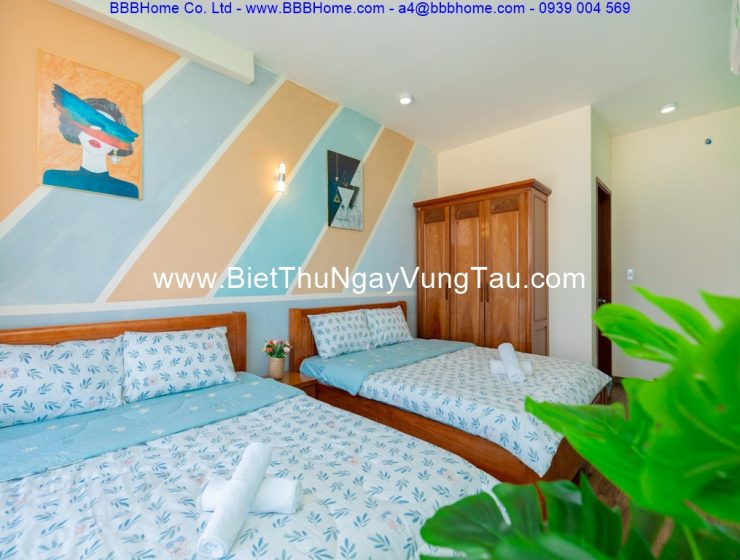 Cho thuê biệt thự, villa, nhà phố, căn hộ homestay Vũng Tàu