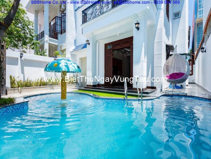 Cho thuê biệt thự, villa, nhà phố, căn hộ homestay Vũng Tàu