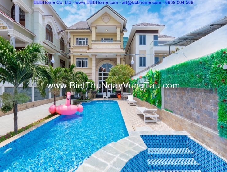 Cho thuê biệt thự, villa, nhà phố, căn hộ homestay Vũng Tàu